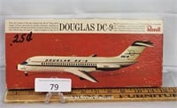 1966 Revell Douglas DC-9 Model Airplane Kit