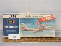 1964 Revell AA 707 Astrojet Model Airplane Kit