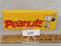 1965 Butterfly Originals Vinyl Peanuts Pencil Case
