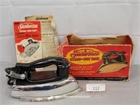 Vintage Sunbeam Steam & Dry Standard Iron