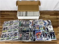 Football Cards Box and Loose Binder Pages