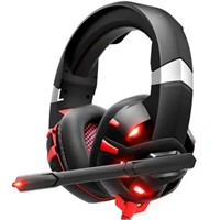 RUNMUS Gaming Headset - Noise Canceling  LED  7.1