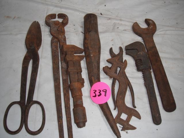 Tin Snips & Old Wrenches