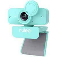 Nulea HD Webcam 1080P  Mic  Privacy Cover  for Sky