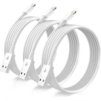 6'  3-Pack iPhone Charger  6FT Cord  Compatible wi
