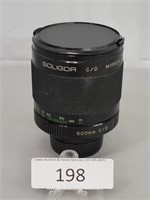 Soligor C/D 500mm Mirror Lens - Japan