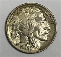 1913 Buffalo Nickel Type 2 Uncirculated UNC