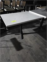 WHITE  TOP TABLES