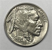 1930 Buffalo Nickel About Uncirculated AU