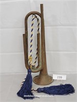 Decorative Bugle w/ Cord - Missing Tuning Slide