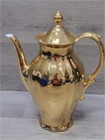 STW Bavaria Germany Teapot Gold