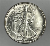 1946-S Walking Liberty Silver Half Gem BU