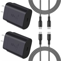 NEW 2PK USB C Super Fast Wall Charger