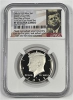 2022-S Kennedy Proof Half First Day NGC PF70 UC