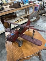 Reproduction Vintage Wooden Airplane