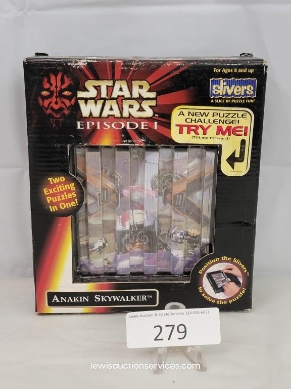 1991 Hasbro Star Wars Anakin Skywalker Puzzle
