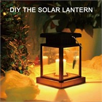 2PCS Outdoor Solar Lights  Retro Palace Lantern  G