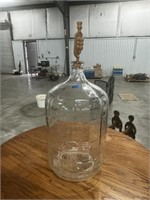 Large Glass Wine Making Jug