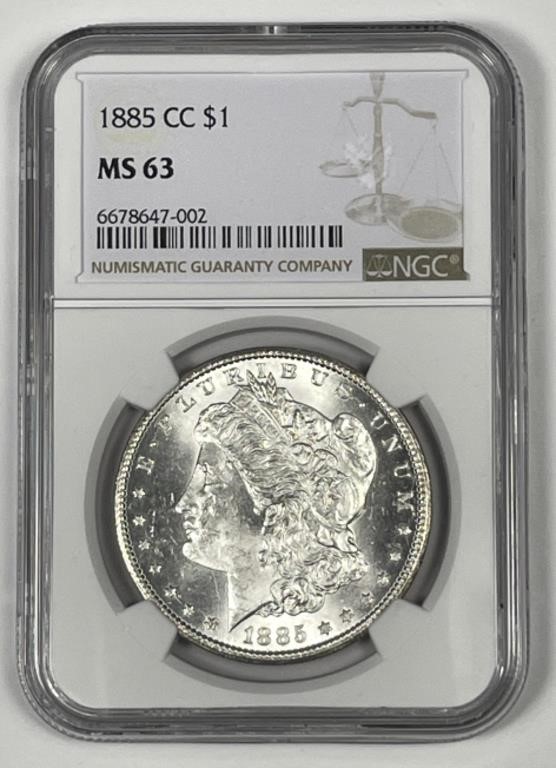 April 2024 Coin, Currency & Stamp Auction