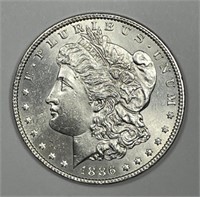 1886 Morgan Silver $1 Brilliant Uncirculated BU