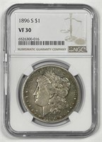 1896-S Morgan Silver $1 Very Fine NGC VF30
