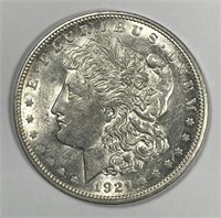 1921-D Morgan Silver $1 Choice AU