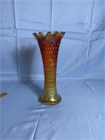 Dugan Carnival Glass 11" Vase