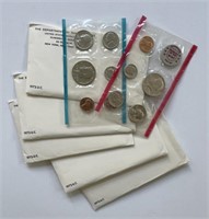 1972 Uncirculated Mint Sets Lot of 5
