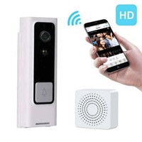 HOOFUN Wireless Doorbell Camera  Video Ring  Motio
