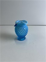 Fenton Minature Hobnail Vase
