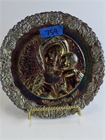 Fenton Carnival Mother's Day 1977 Plate