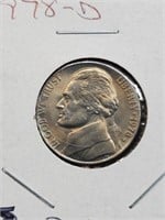 BU 1978-D Jefferson Nickel