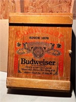 Divided Budweiser Storage Box 19"x15"x5"