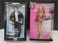 NIB 50th Anniversary HEIDI KLUM & 40th KEN Barbie