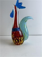Murano Style Art Glass Swan