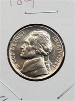 BU 1989 Jefferson Nickel