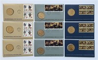 1975 & 1976 Bicentennial Medal First Day Covers