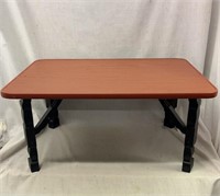 Portable Foldable Table, 18" x 24" x 11" tall