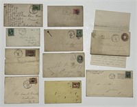 US: Covers 1887 - 1913 Postal History Lot