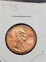 BU 1998 Lincoln Penny