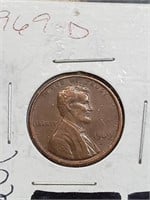 Higher Grade 1969-D Lincoln Penny