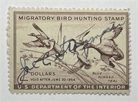 US: 1953 Federal Duck Stamp RW20 Used