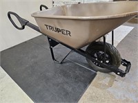 Nice Truper  Wheel Barrow with Flat Tire
