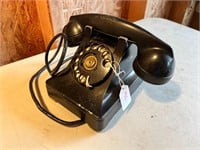 Vintage 1940s Metal Rotary Phone