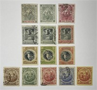 BARBADOS: Lot of 14 Classic, 1897 & 1920's