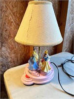 Disney Musical, Talking, Animated Princess Lamp