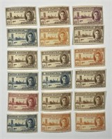 BRITISH CARIBBEAN: 1945 Sets, Various Countries