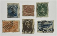 CANADA NEWFOUNDLAND: Lot of 6 Early Classic #4-54