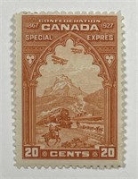 CANADA: 1927 Special Express Mail Transport #E3 M
