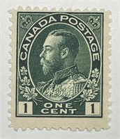 CANADA: 1911 1c George V #104 Mint MNH